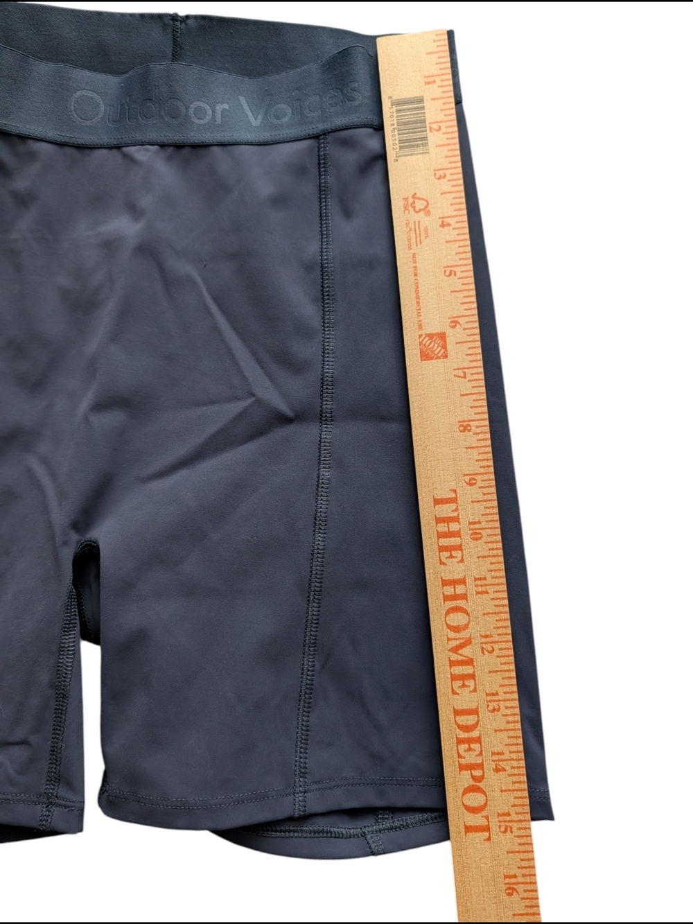 Outdoor Voices TechSweat Shorts Bike Compression Running Athletic Small Navy - Picture 7 of 7